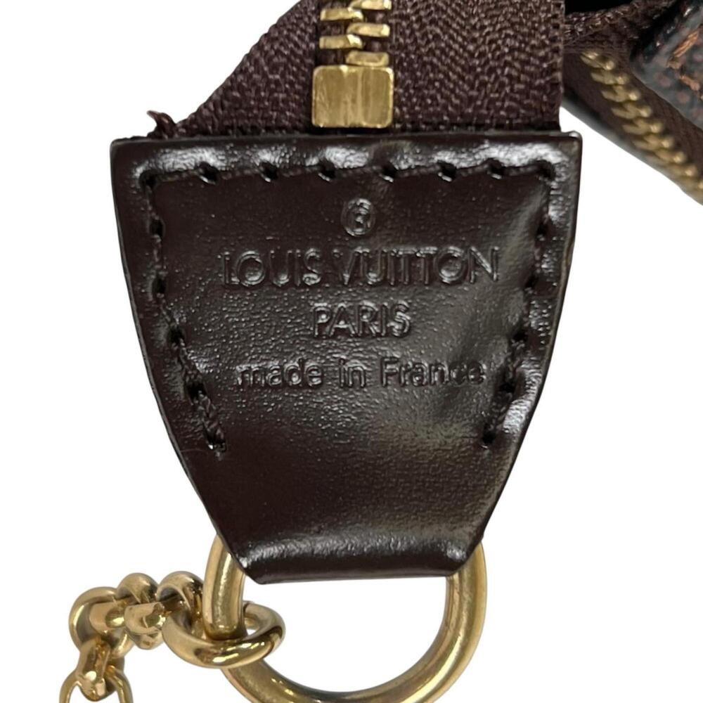 LOUIS VUITTON Brown Damier Canvas Pouch - Picture 12 of 16
